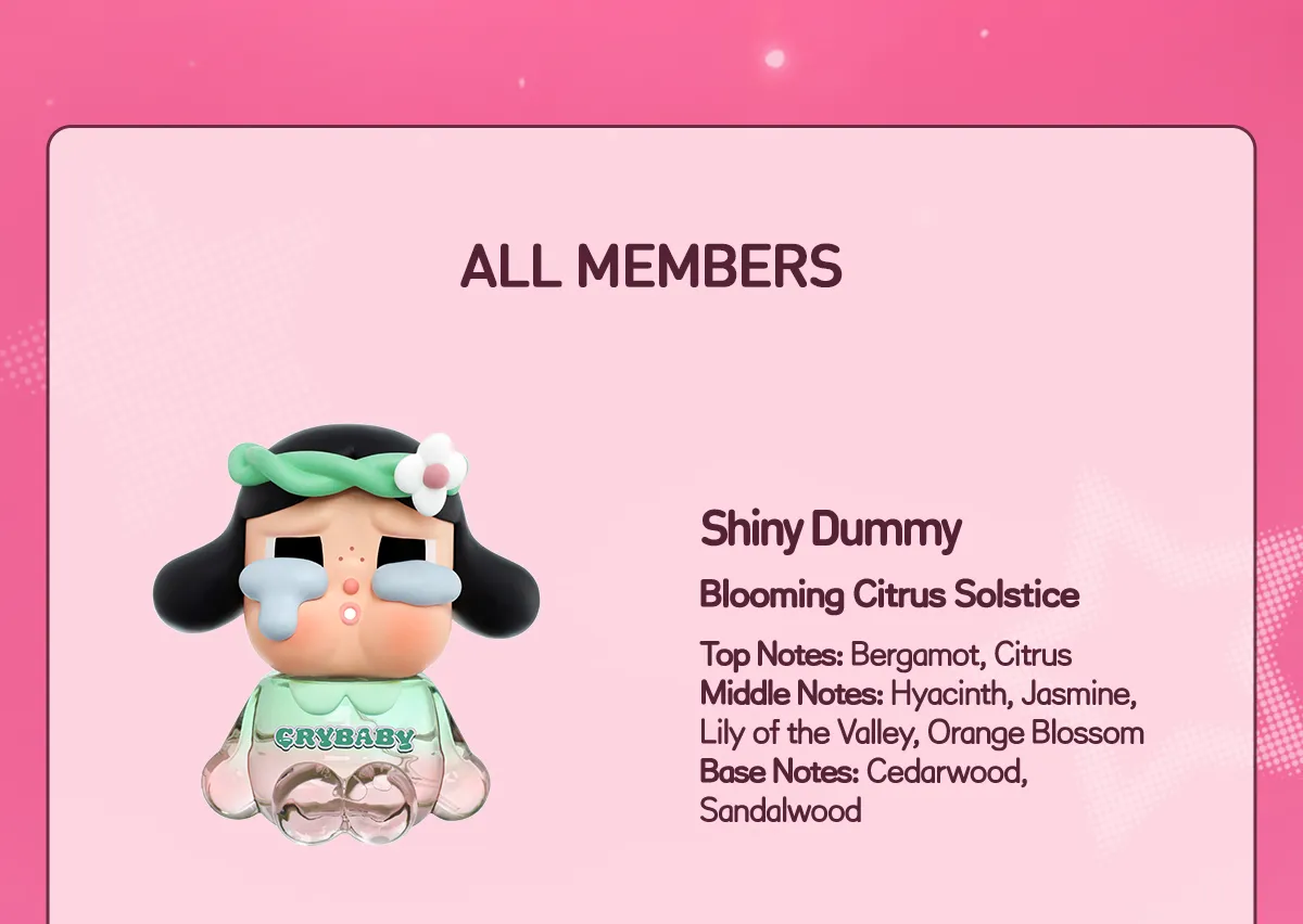 CRYBABY SHINY SHINY Series-Air Fragrance Spray Blind Box - POP 