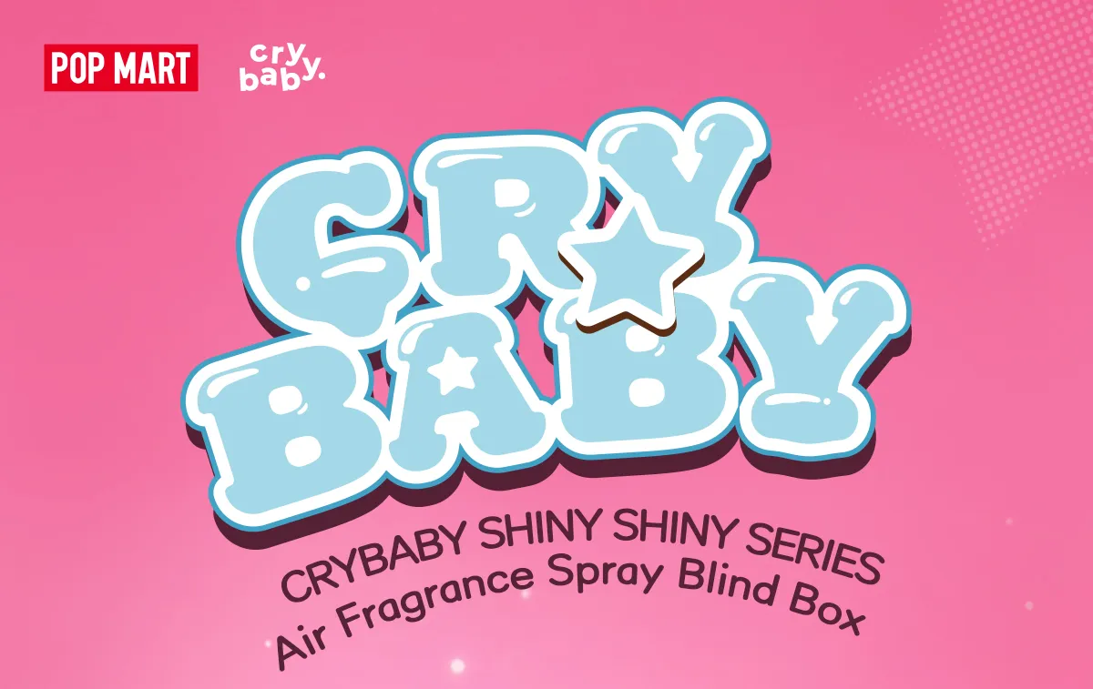 CRYBABY SHINY SHINY Series-Air Fragrance Spray Blind Box - POP 