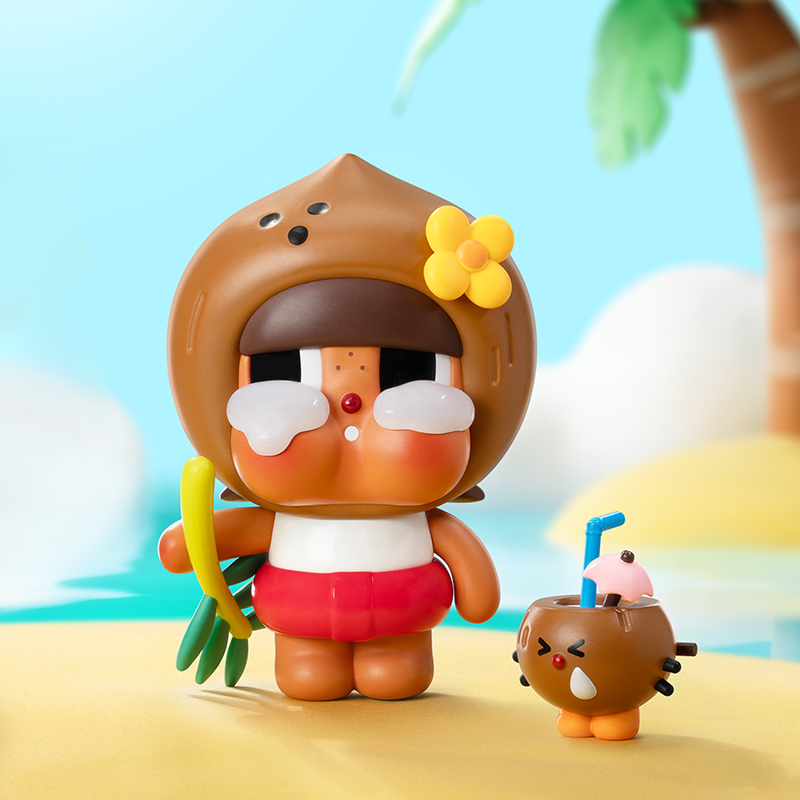 Crybaby Coconut Figure-Brown - POP MART (Japan)