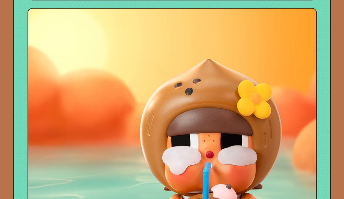 Crybaby Coconut Figure-Brown - POP MART (Macao, China)