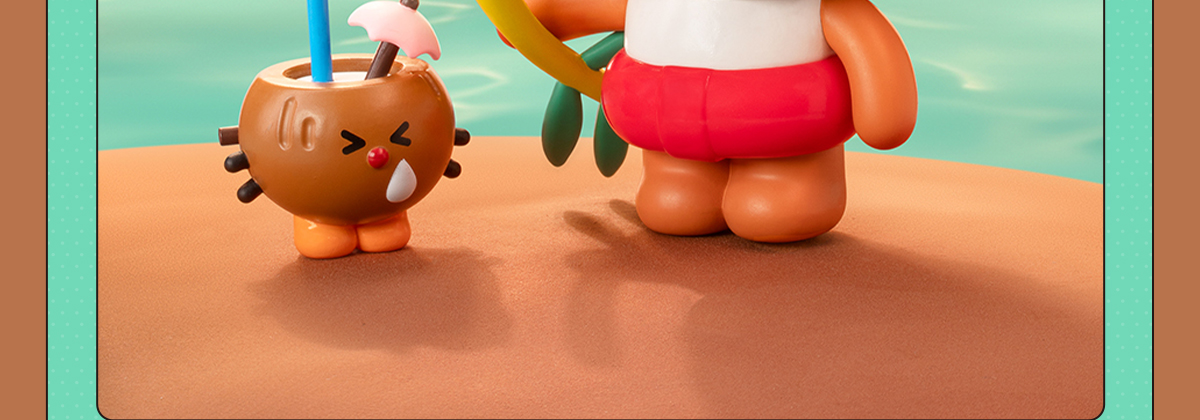 Crybaby Coconut Figure-Brown - POP MART (Macao, China)