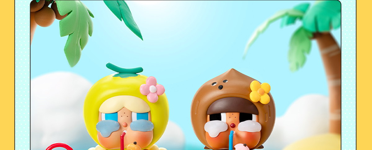 Crybaby Coconut Figure-Green - POP MART (Macao, China)
