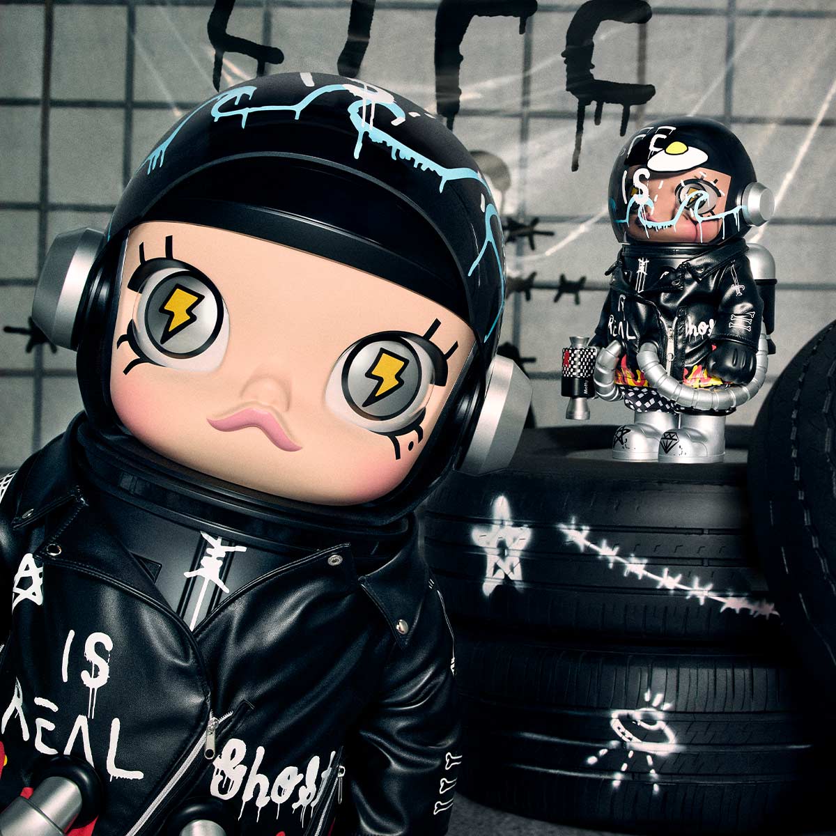 その他 MEGA SPACE MOLLY 1000% Trevor Andrew2.0 MEGA SPACE MOLLY 1000% Trevor Andrew2.0 - POP MART (France)