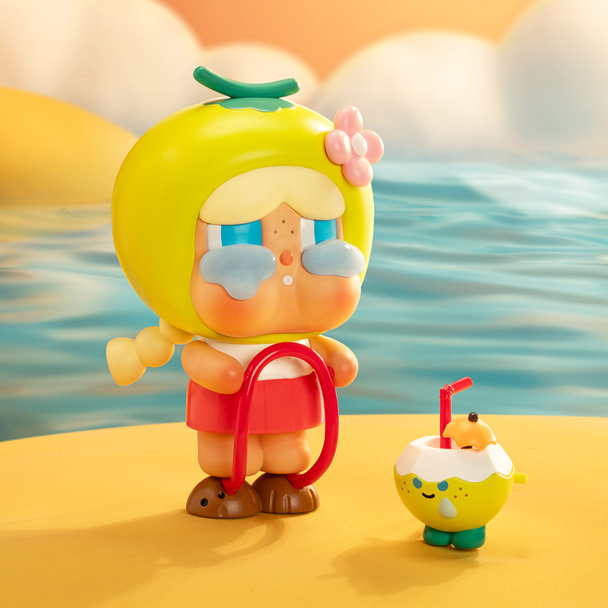 POP MART Crybaby Coconut Figure 2点 Crybaby Coconut Figure-Green - POP MART (Australia)