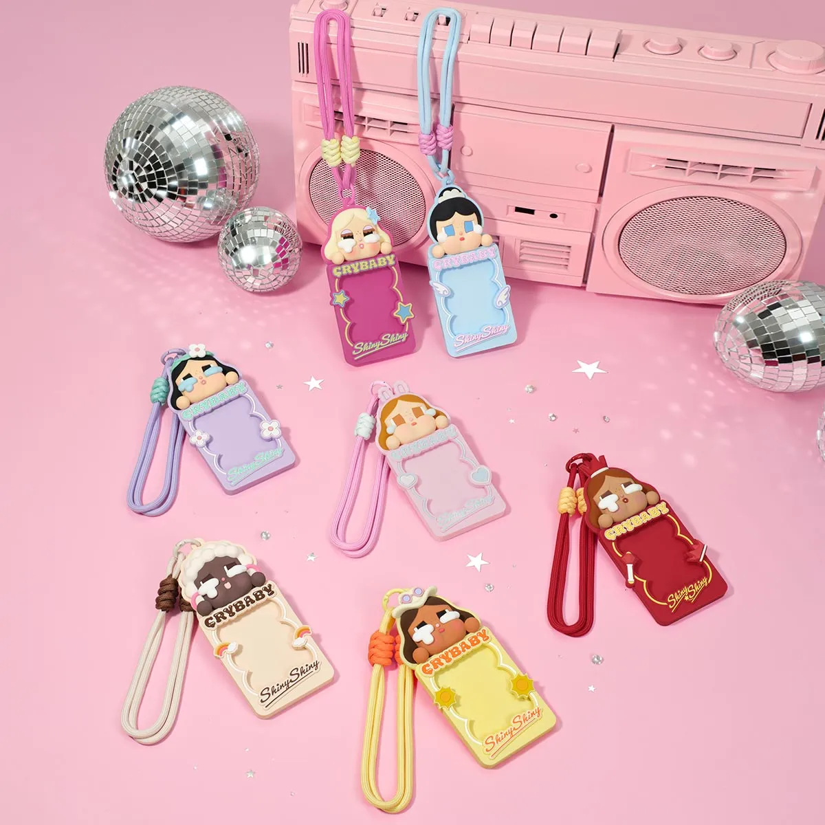 CRYBABY SHINY SHINY SERIES-Card Holder Blind Box - POP MART (France)