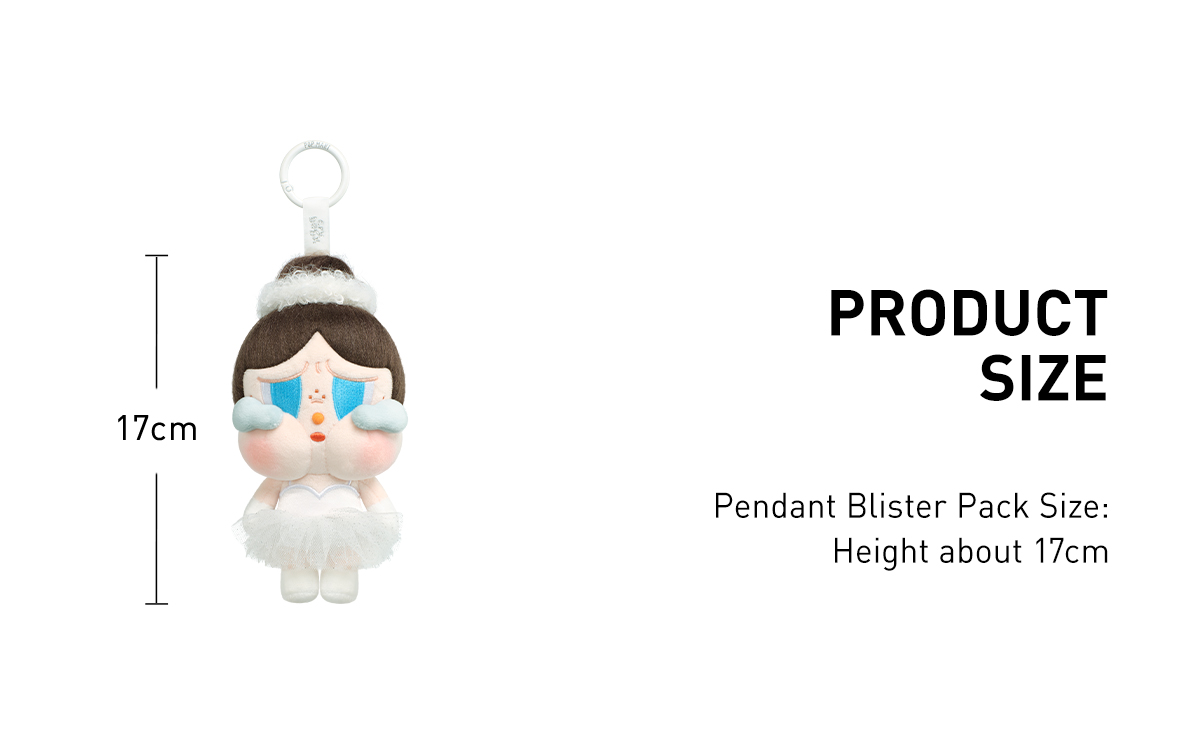 CRYBABY SHINY SHINY SERIES-Plush Pedant Blister Pack - POP