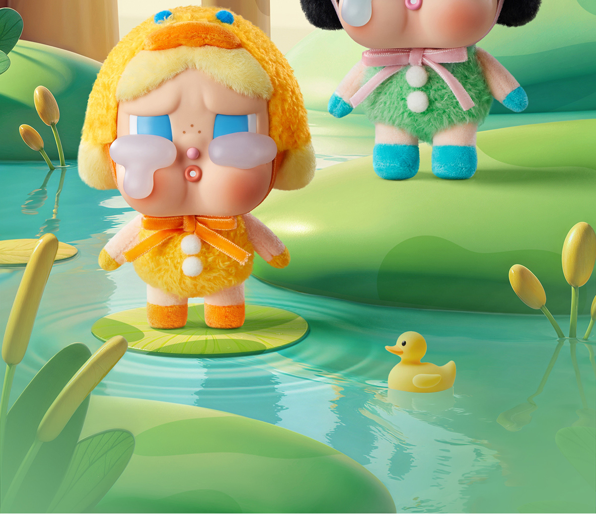 CRYBABY Crying Again Series-Vinyl Face Plush Blind Box - POP MART