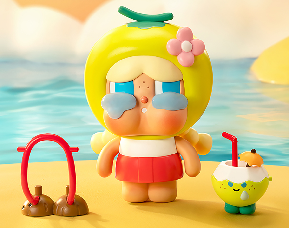 Crybaby Coconut Figure-Green - POP MART (Sweden)