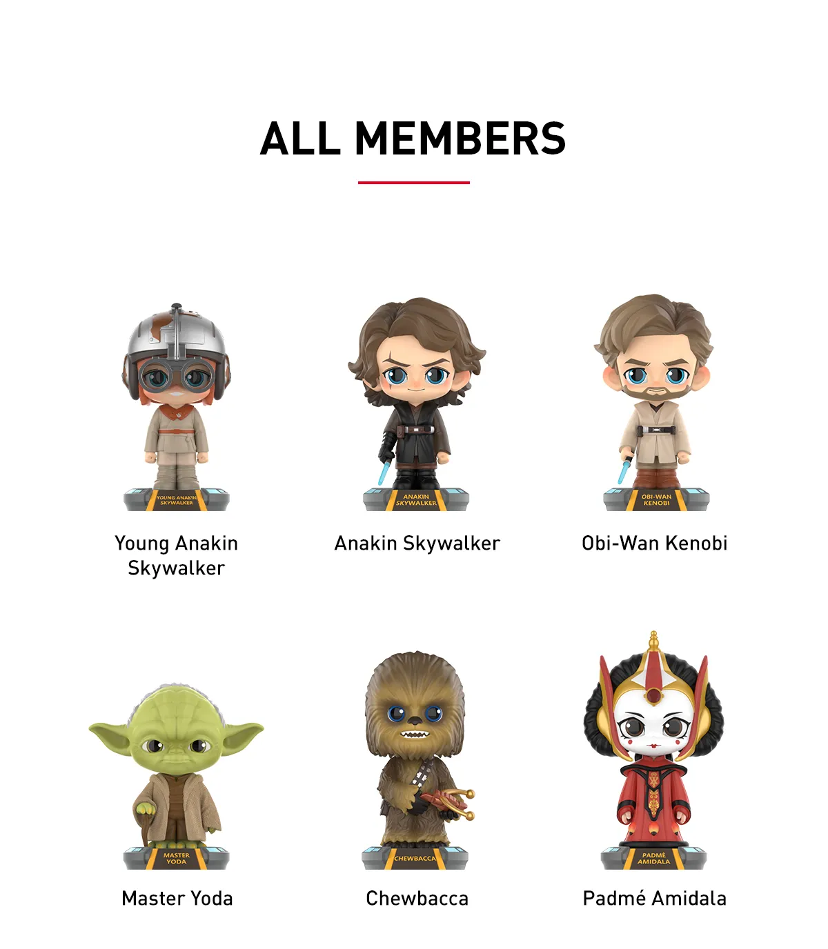 Star Wars Bobblehead Series Figures - POP MART (New Zealand)