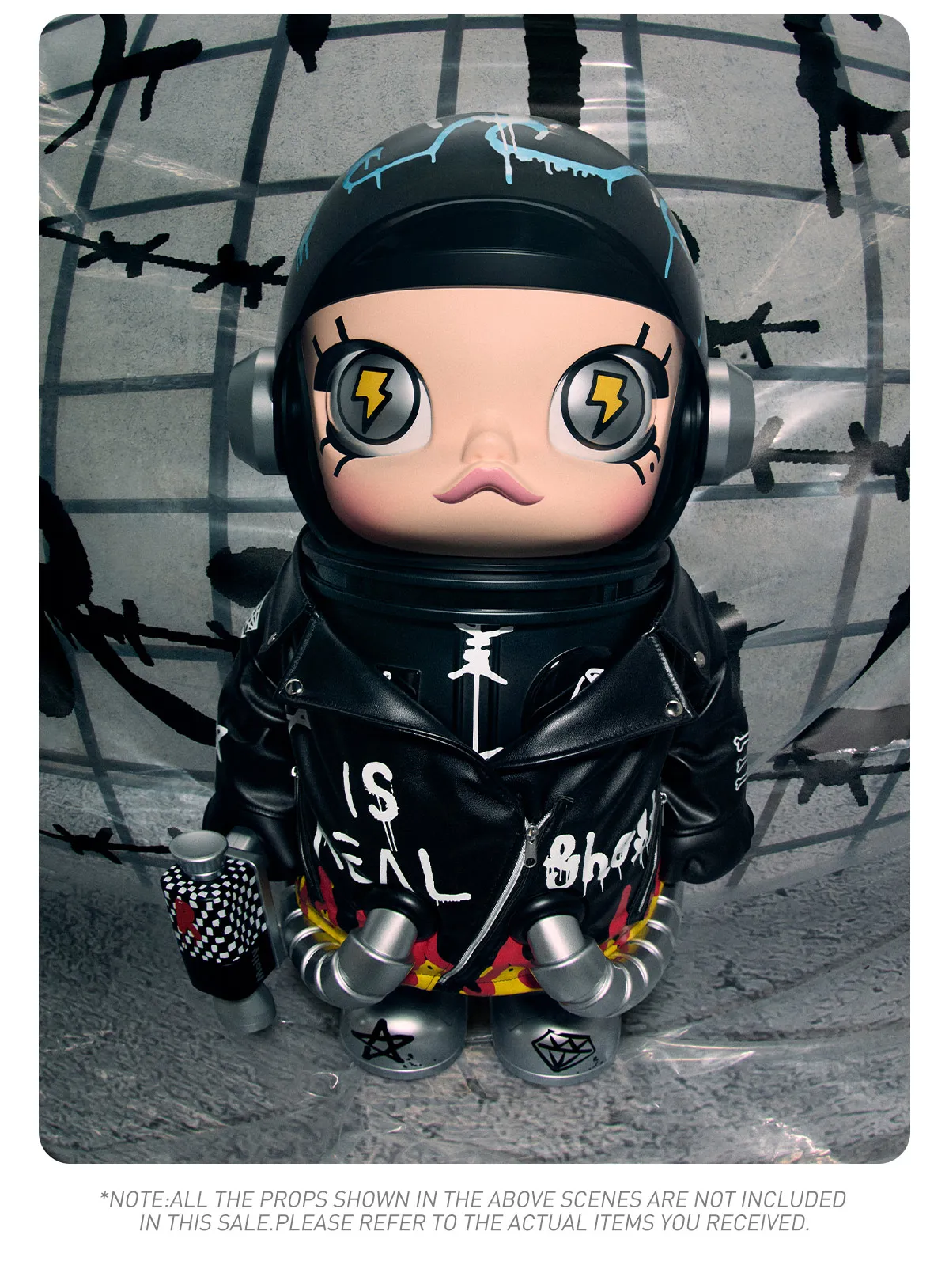 Pop Mart Mega Space Molly Trevor Andrew 2.0 400% main image 1