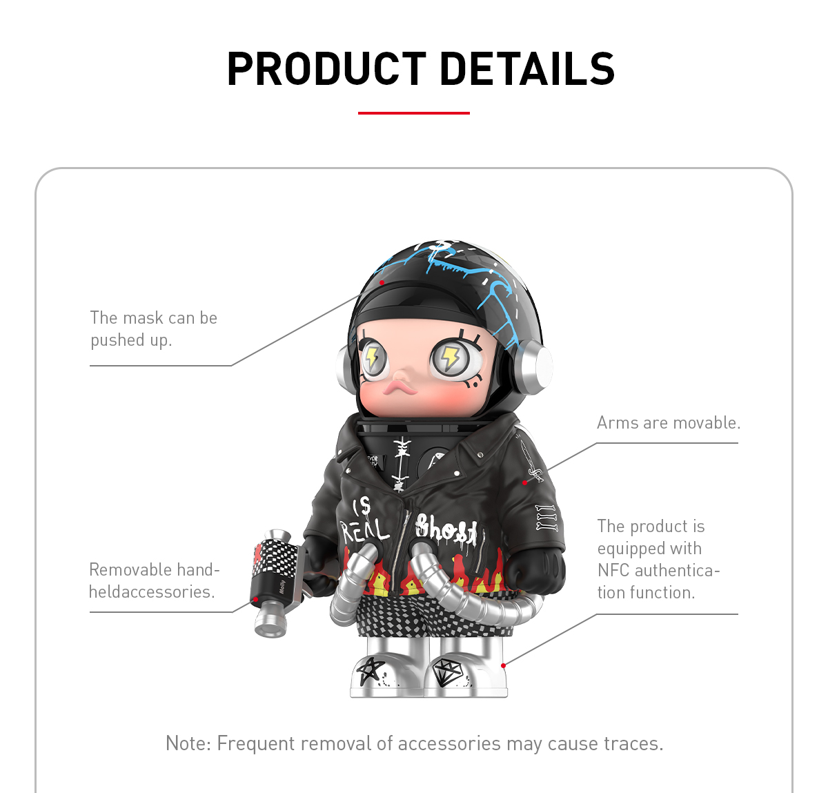 MEGA SPACE MOLLY 1000% Trevor Andrew2.0 - POP MART (Malaysia)