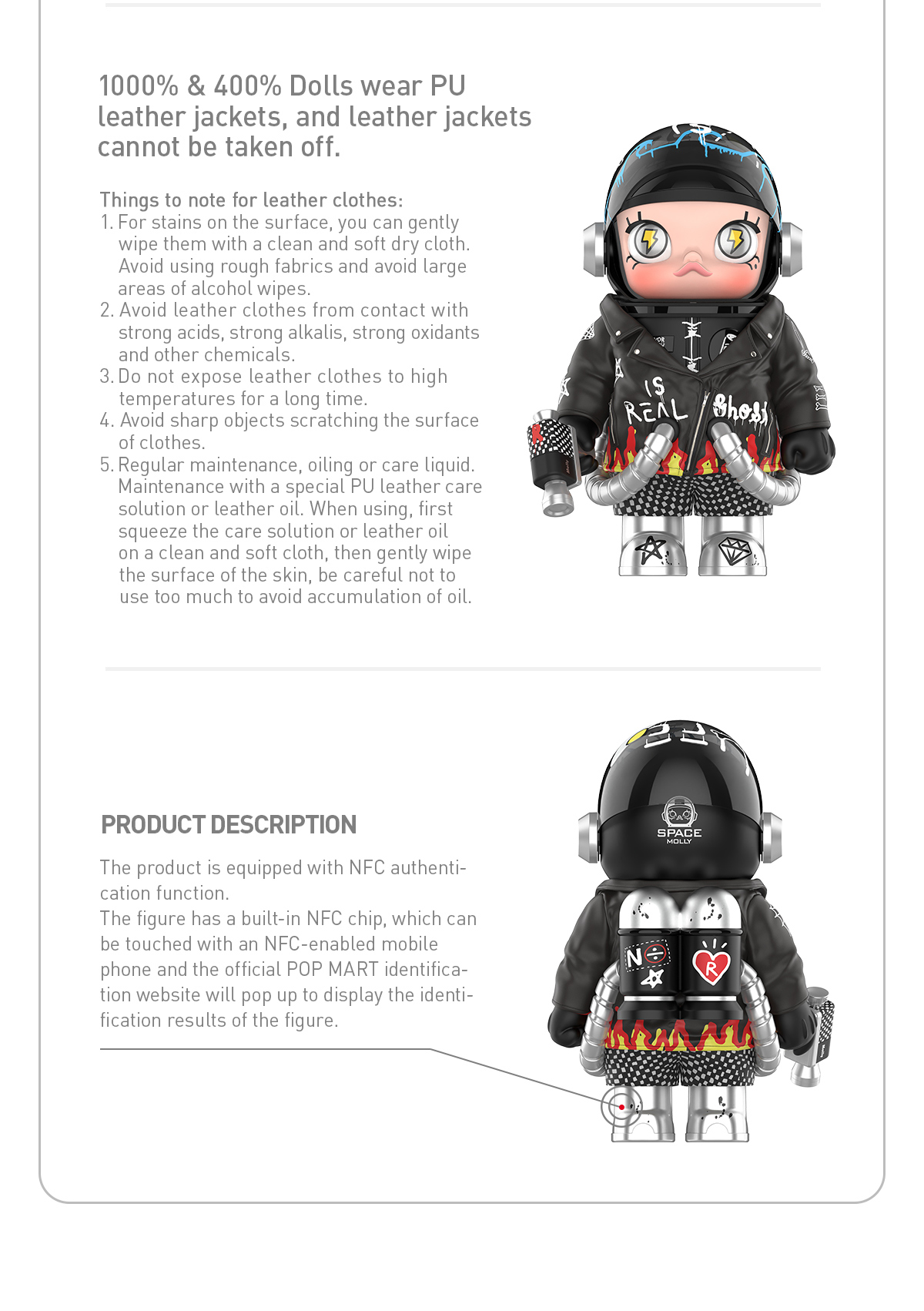 MEGA SPACE MOLLY 1000% Trevor Andrew2.0 - POP MART (Japan)