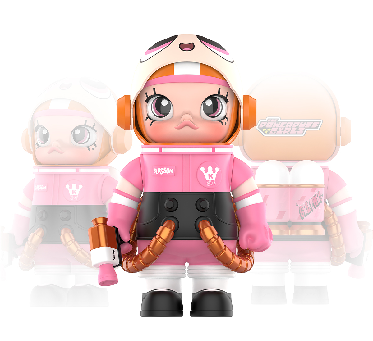 MEGA SPACE MOLLY 400%+100% THE POWERPUFF GIRLS Blossom - POP