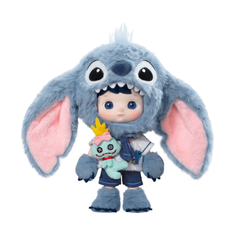 その他 Popmart Hacipupu Stitch 1/8 Figure Authentic POPMART HACIPUPU Stitch 1/8 Action Figure Toy