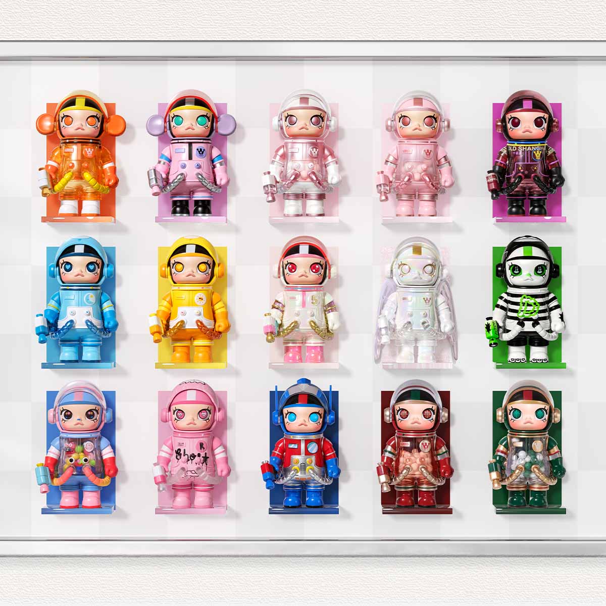 MEGA SPACE MOLLY 100% シリーズ4 POPMART 正規品 POPMART MEGA SPACE MOLLY 100% Anniversary Series 4 (Set of 9