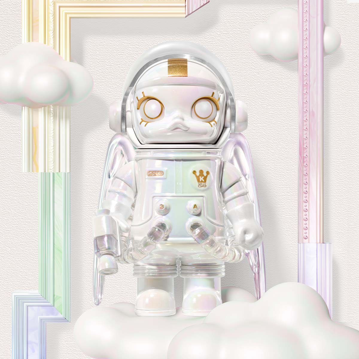 その他 POP MART MEGA SPACE MOLLY 100% Series 4 MEGA SPACE MOLLY 100% Series4 - POP MART (Italy)