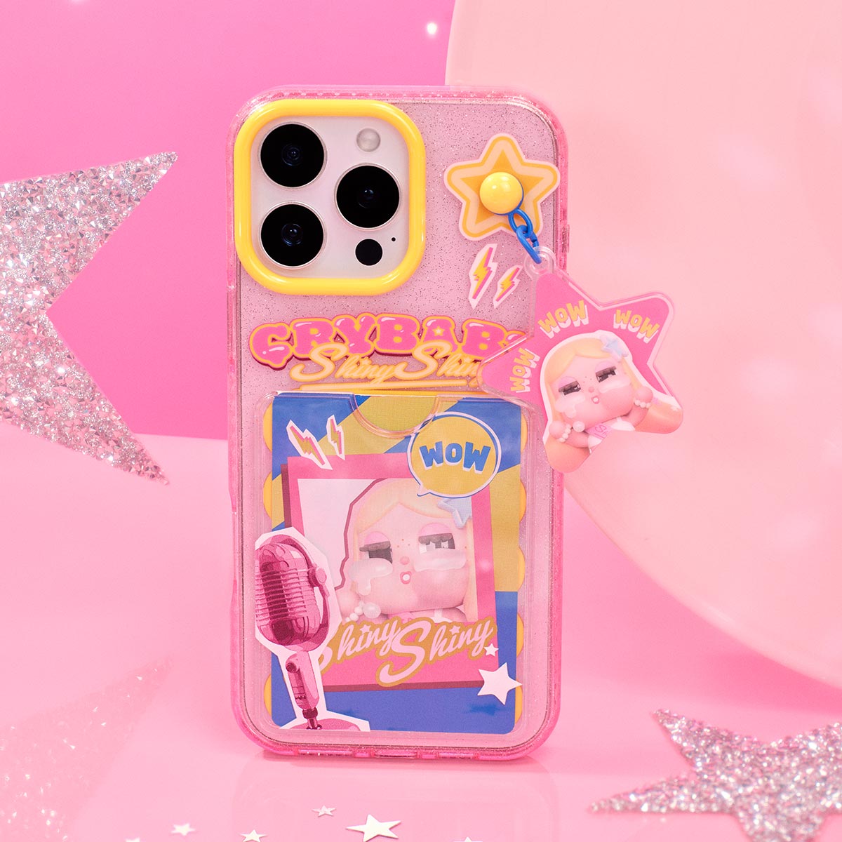 CRYBABY SHINY SHINY シリーズ iPhoneケース - POP MART (Japan)