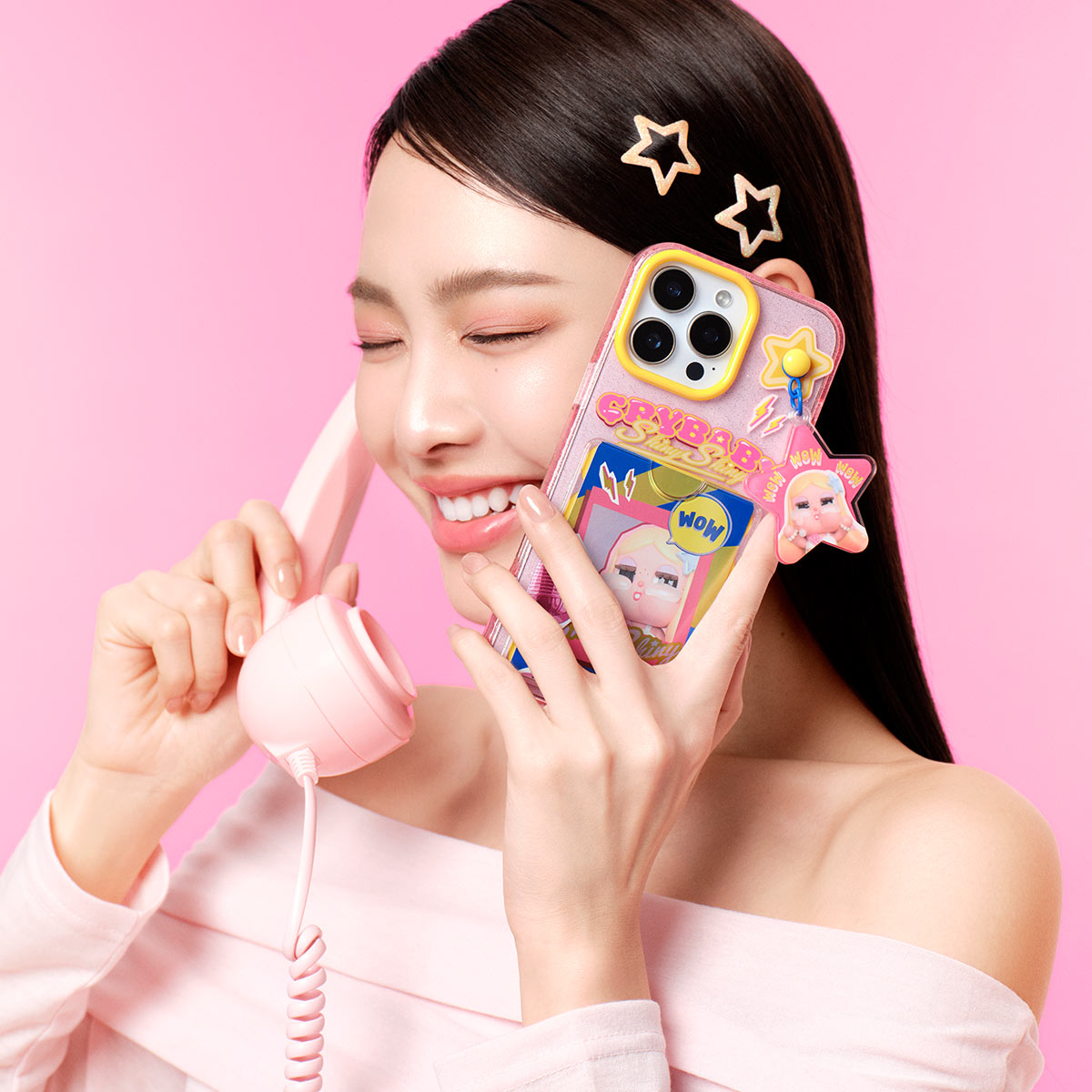 CRYBABY SHINY SHINY シリーズ iPhoneケース - POP MART (Japan)