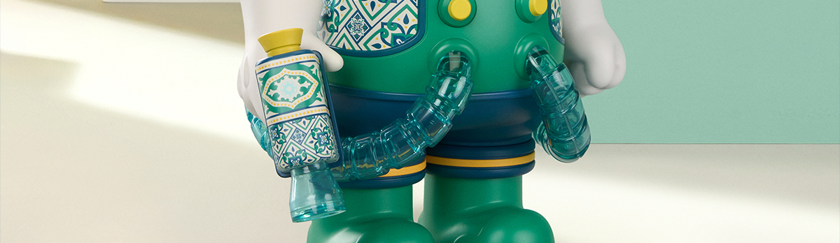 MEGA SPACE MOLLY 400% Portuguese Tiles - POP MART (Macao, China)