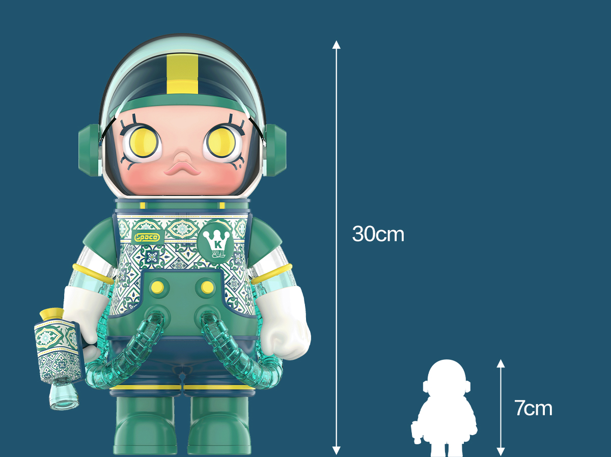 MEGA SPACE MOLLY 400% Portuguese Tiles - POP MART (Macao, China)