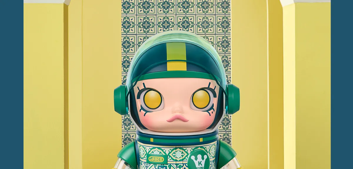 MEGA SPACE MOLLY 400% Portuguese Tiles - POP MART (Macao, China)