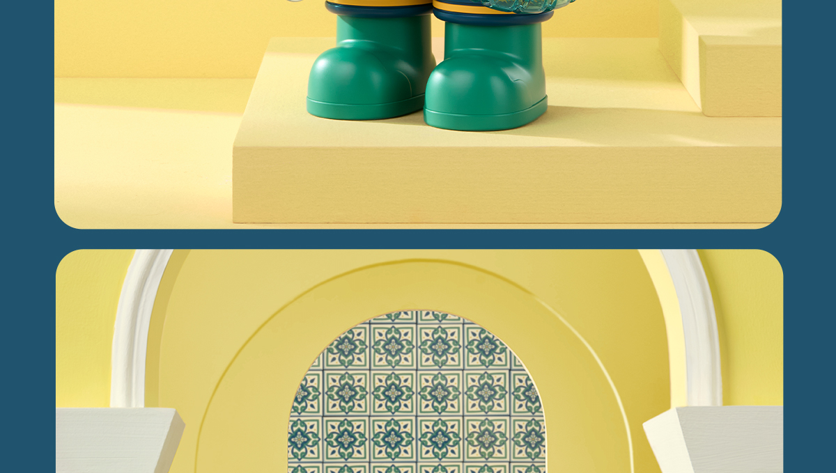 MEGA SPACE MOLLY 400% Portuguese Tiles - POP MART (Macao, China)