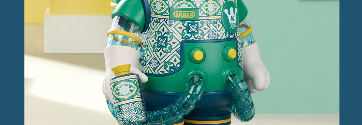 MEGA SPACE MOLLY 400% Portuguese Tiles - POP MART (Macao, China)