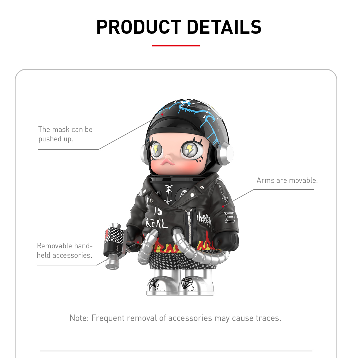 MEGA SPACE MOLLY 400% Trevor Andrew - POP MART (Japan)