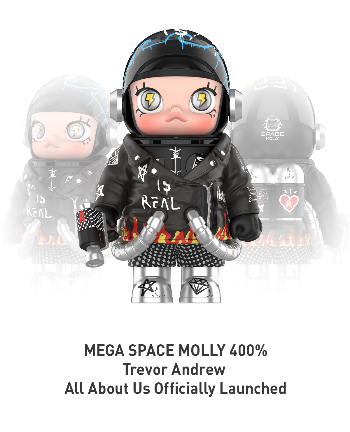 ゲームキャラクター MEGA SPACE MOLLY 400% Trevor Andrew Mega space molly 400% Trevor andrew - メルカリ