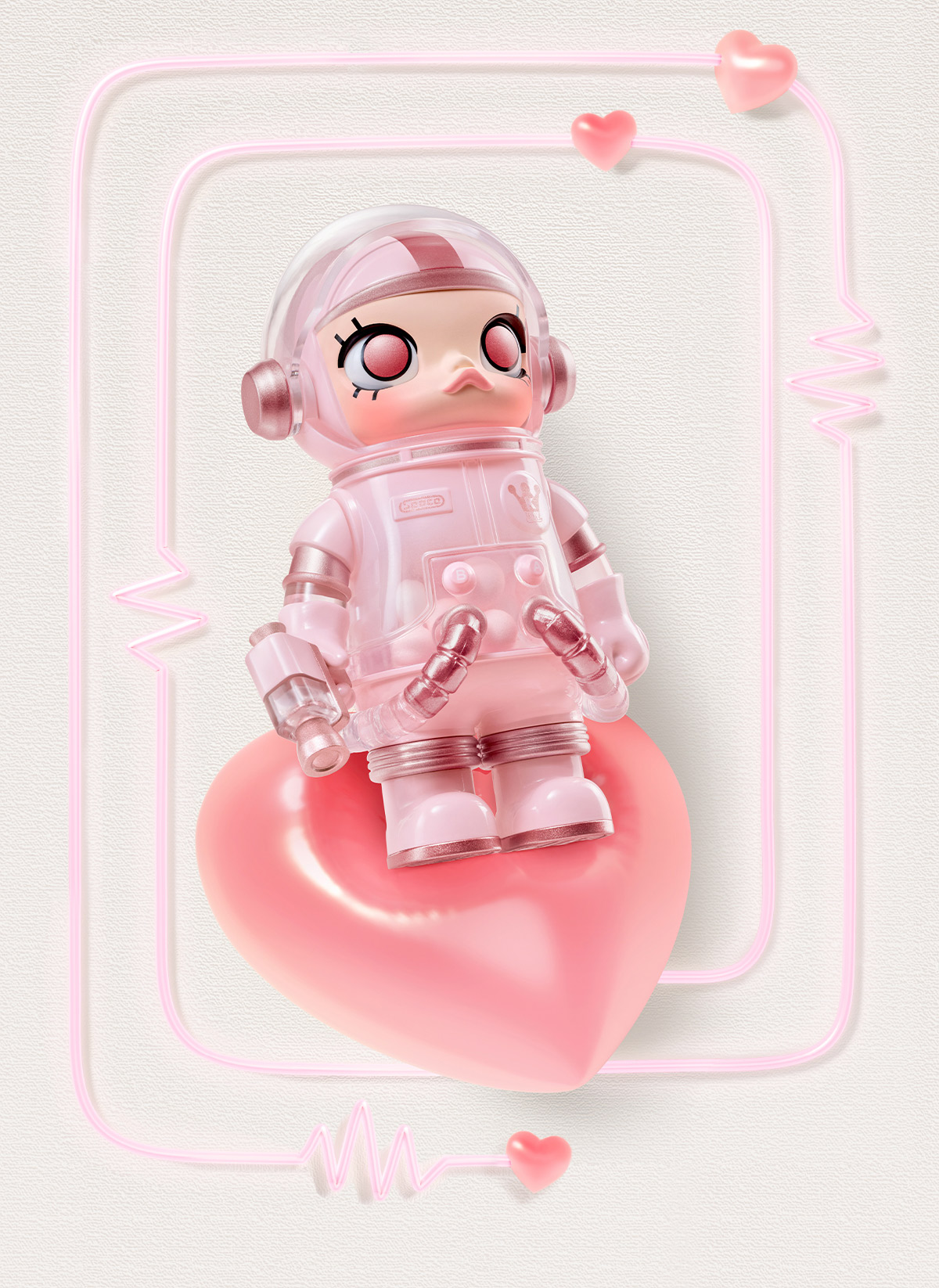 MEGA SPACE MOLLY 100% Series4 - POP MART (Greece)
