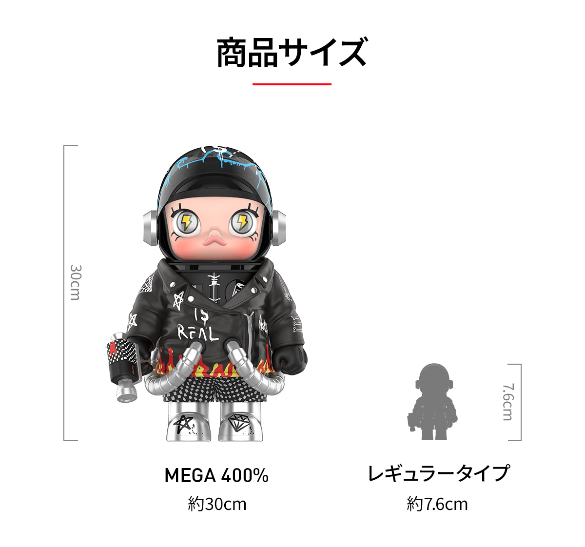 MEGA SPACE MOLLY 400% Trevor Andrew - POP MART (Japan)