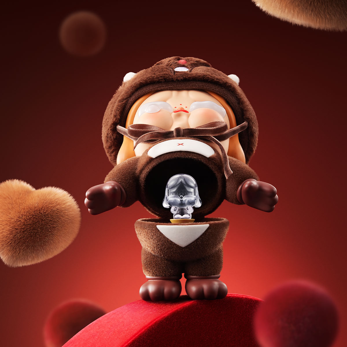 popmart ポップマート CRYBABY BE MINE ビックサイズ CRYBABY BE MINE FIGURINE - POP MART (United States)
