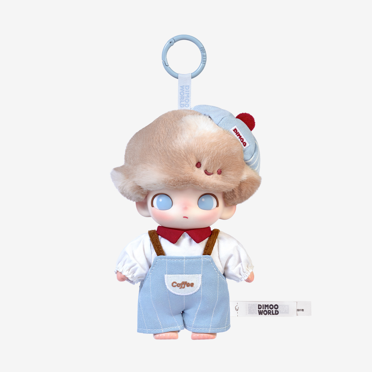 POP MART DIMOO Crush on Coffee アソートボックス DIMOO Crush on Coffee Series-Soft-faced Plush Keychain Blind