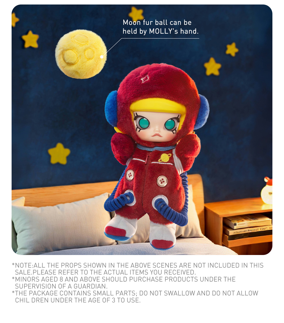 MOLLY Hello, Moon 1/8 Action Figure - POP MART (Macao, China)
