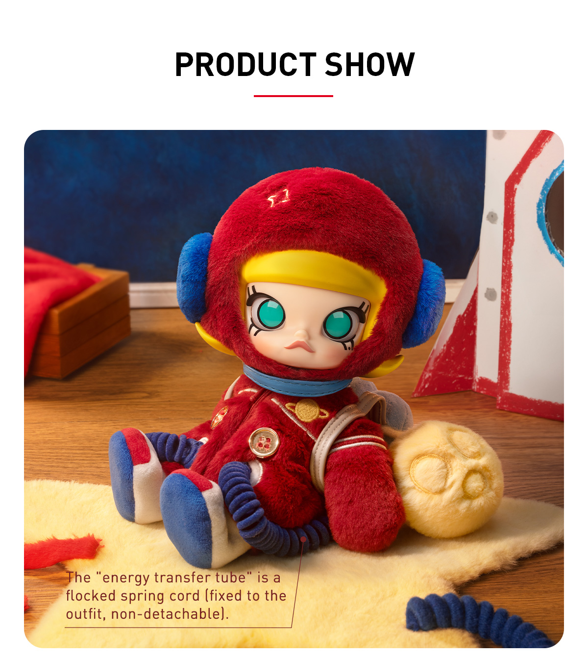MOLLY Hello, Moon 1/8 Action Figure - POP MART (Macao, China)
