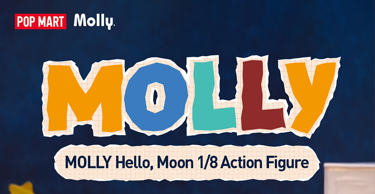 【早い者勝ち！】POPmart molly Hello Moon 1/8 MOLLY Hello, Moon 1/8 Action Figure - POP MART (United States)