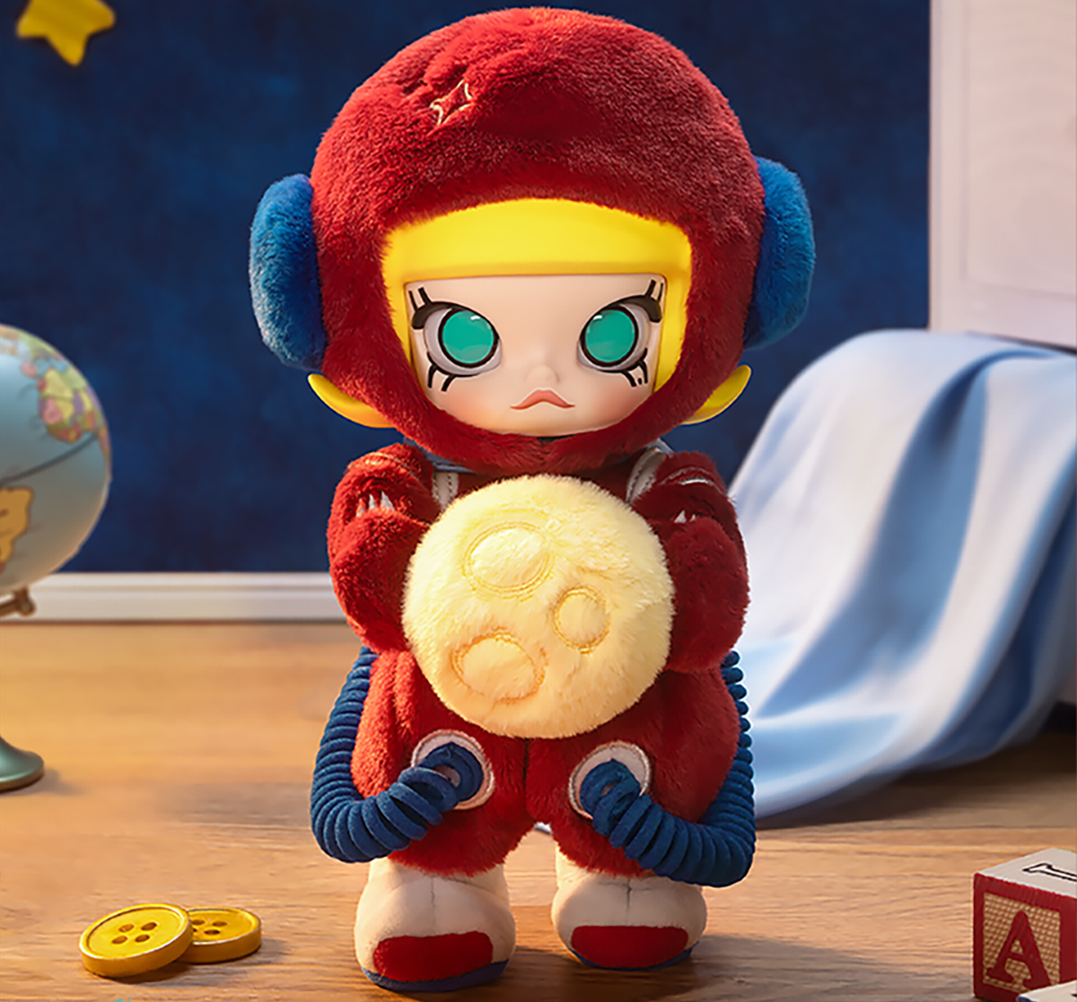 MOLLY Hello, Moon 1/8 Action Figure - POP MART (Japan)