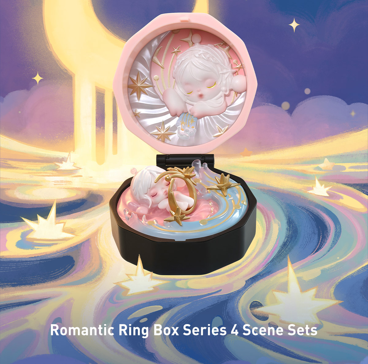Romantic Ring Box Series 4 Scene Sets - POP MART (Hungary)