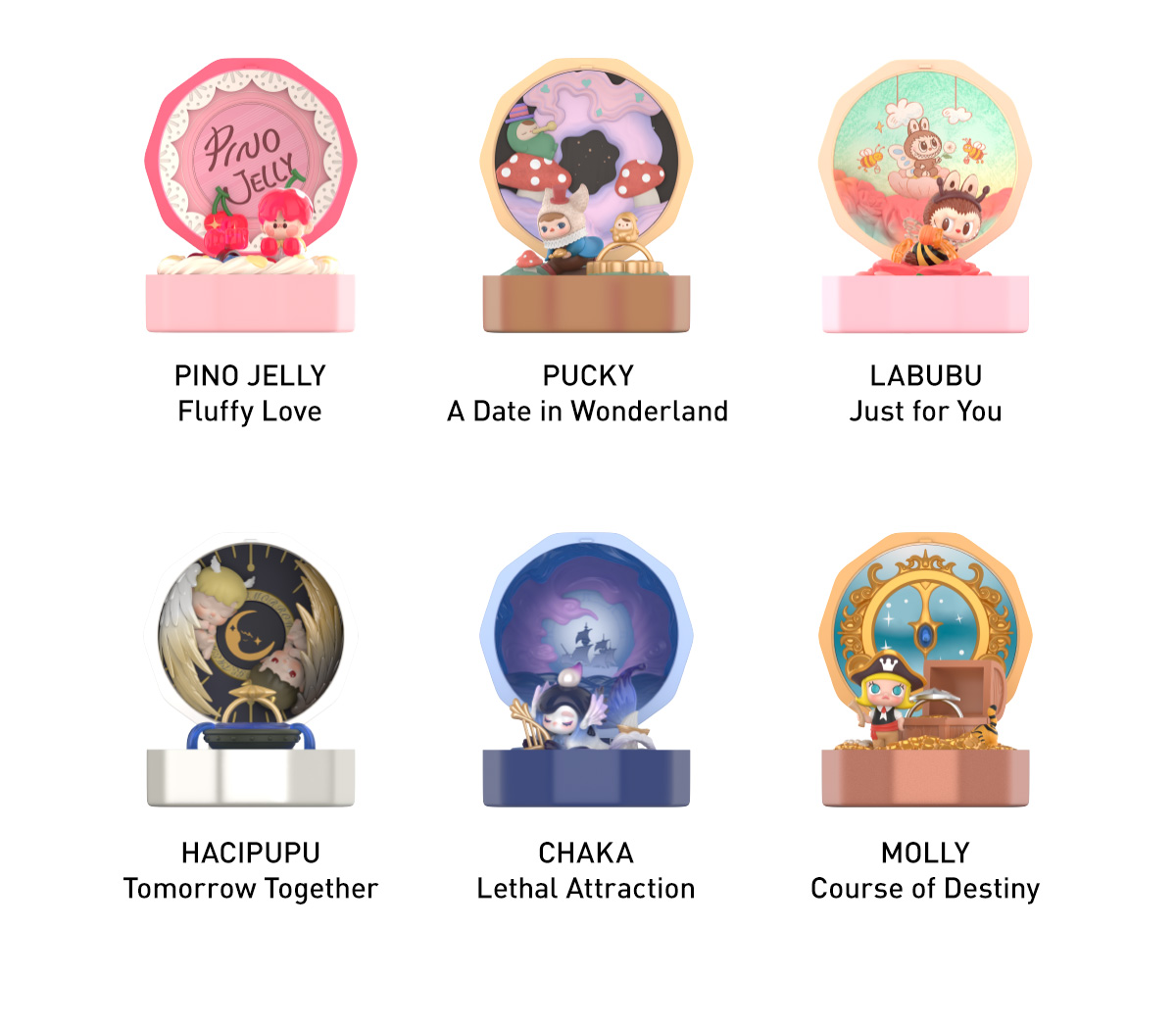 Romantic Ring Box Series 4 Scene Sets - POP MART (Japan)