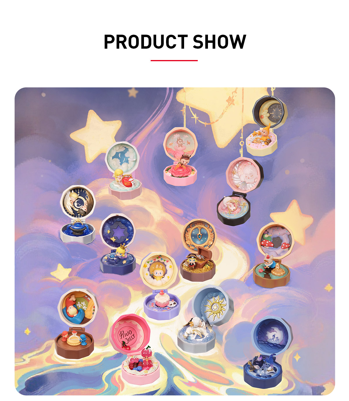 Romantic Ring Box Series 4 Scene Sets - POP MART (Japan)