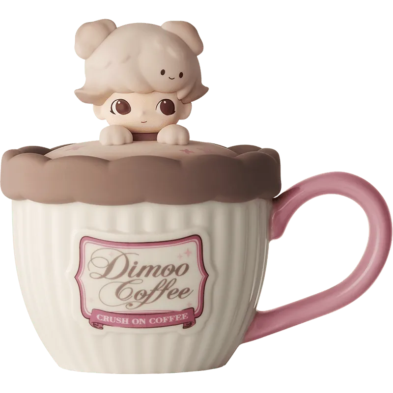 QIANQ　DIMOO Crush on Coffeeペンダント DIMOO-Crush On Coffee Series-Coffee Cup - POP MART (Macao