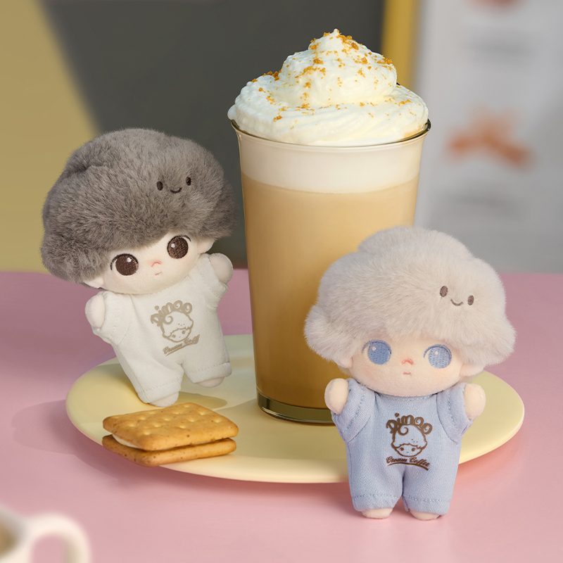 DIMOO Crush on Coffee キーチェーン　アソートボックス DIMOO Crush on Coffee Series-Soft-faced Plush Keychain Blind