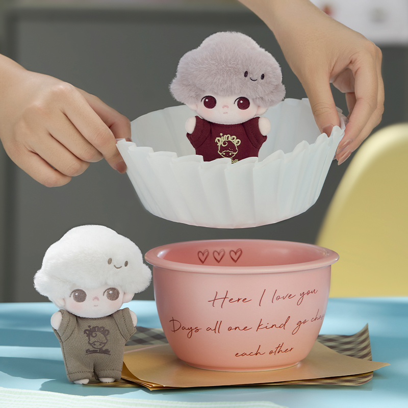DIMOO Crush on Coffee キーチェーン　アソートボックス DIMOO Crush on Coffee Series-Soft-faced Plush Keychain Blind