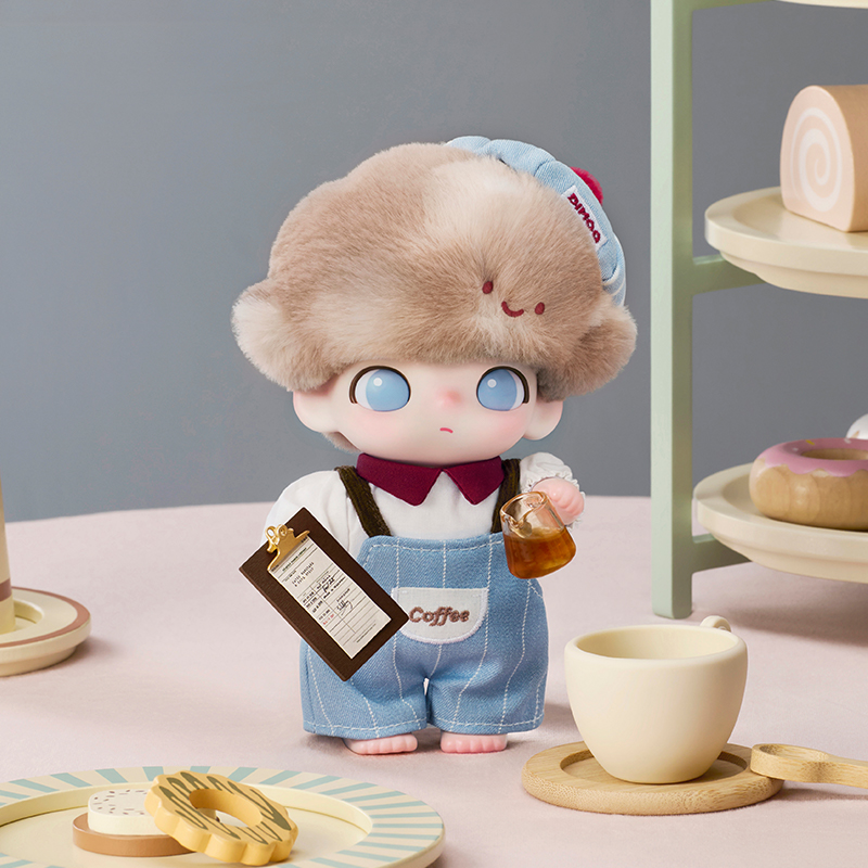 ぬいぐるみ DIMOO Crush on Coffee Series-Vinyl Plush DIMOO Crush on Coffee Series-Vinyl Plush Blister Pack - POP