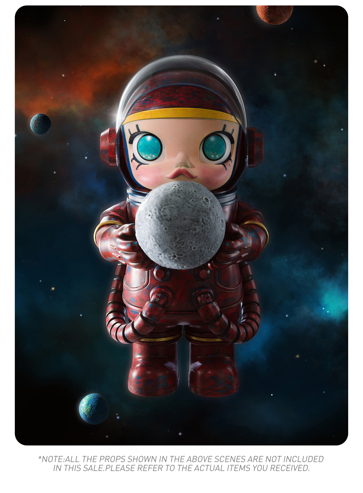 MEGA SPACE MOLLY 1000% Hello,Moon - POP MART (Japan)