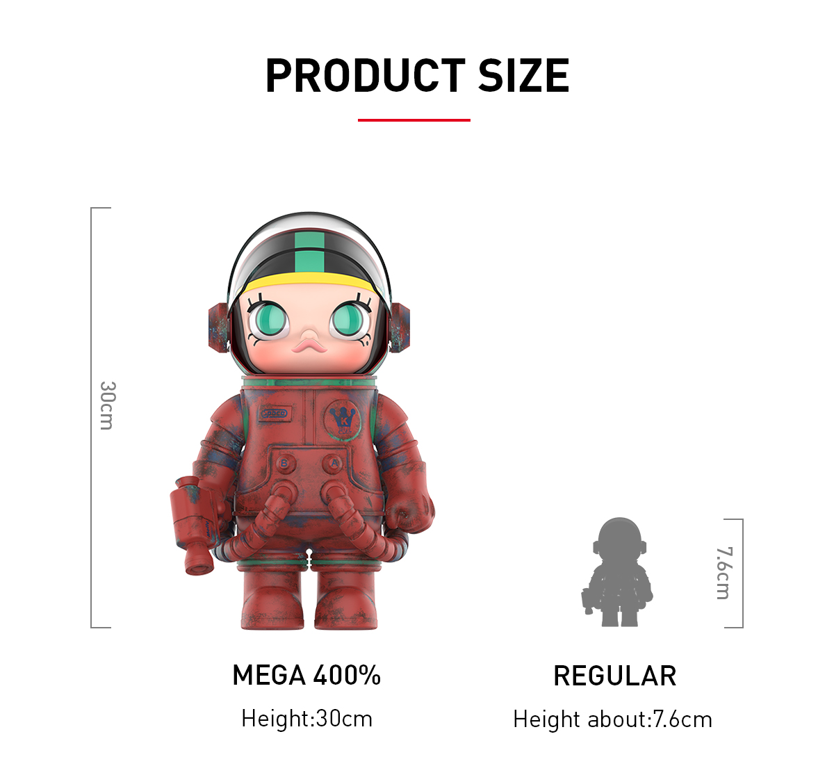 MEGA SPACE MOLLY 400% Hello,Moon - POP MART (Japan)