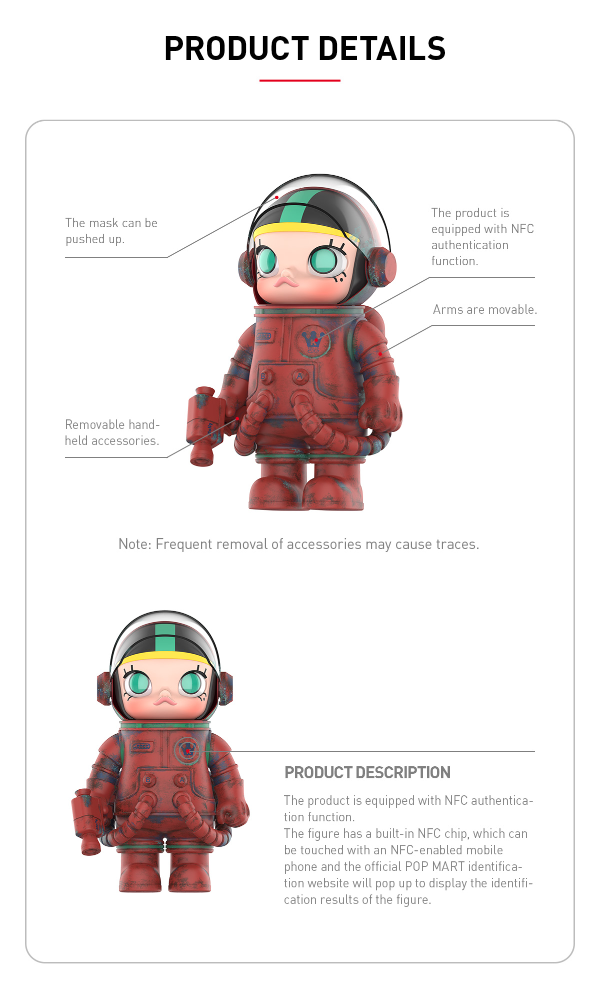 MEGA SPACE MOLLY 400% Hello,Moon - POP MART (Japan)