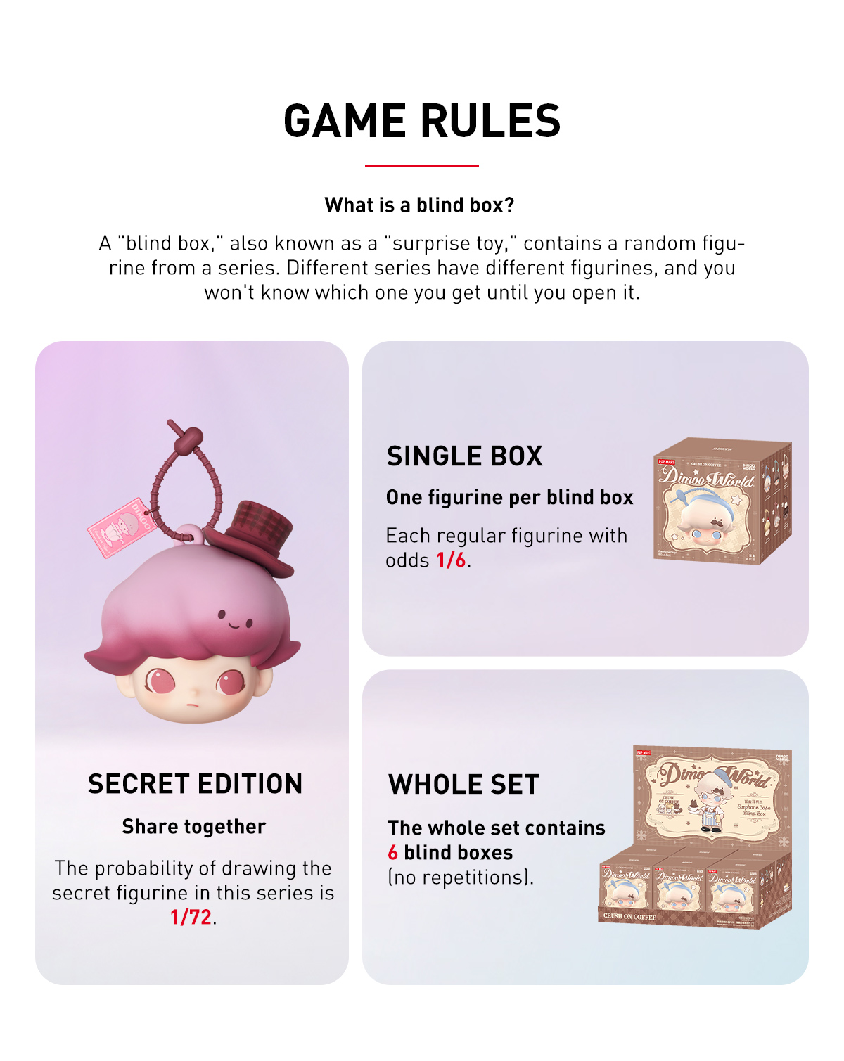 DIMOO Crush on Coffee Series-Earphone Case Blind Box - POP MART