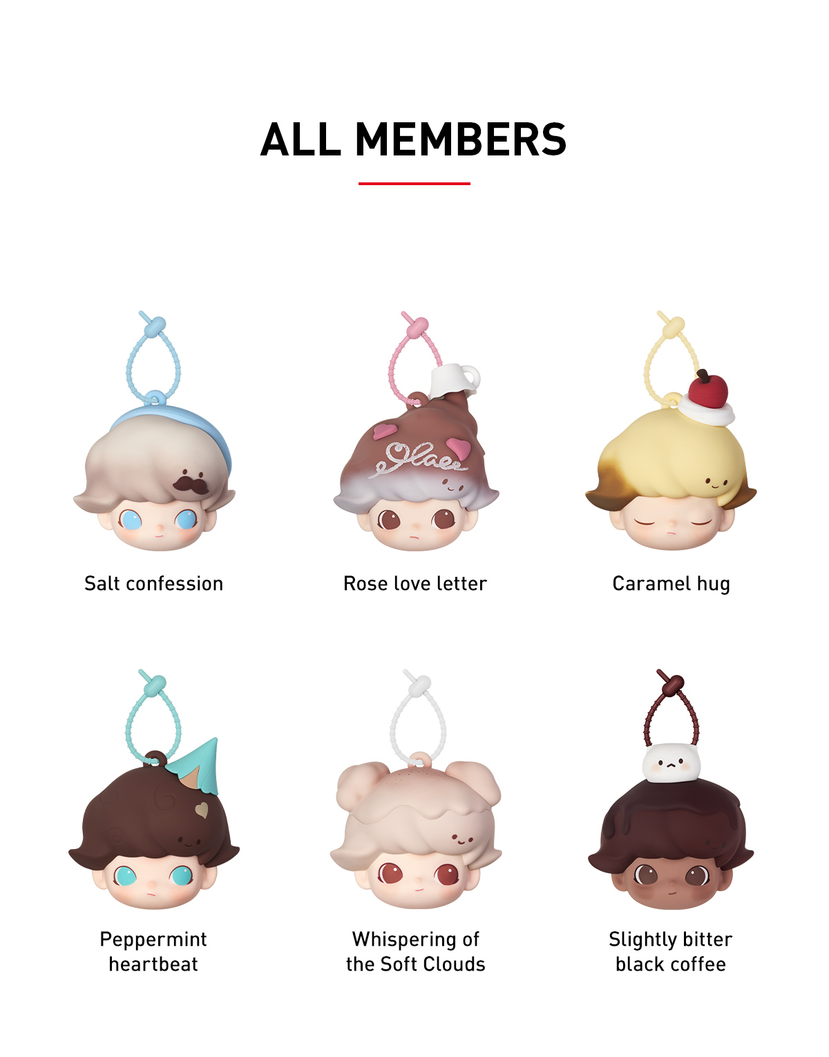 DIMOO Crush on Coffee Series-Earphone Case Blind Box - POP
