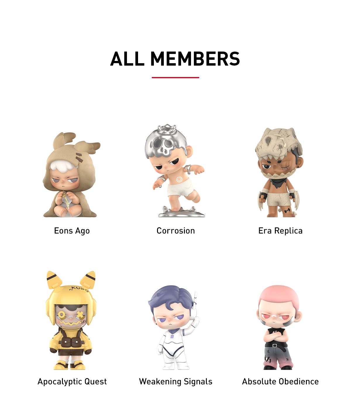 KUBO City of Sunset Series Figures - POP MART (Japan)